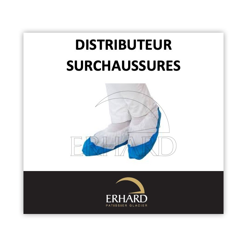 Autocollant "Distributeur surchaussures"