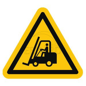 Pictogramme de danger chariots élévateurs et autres véhicule industriels