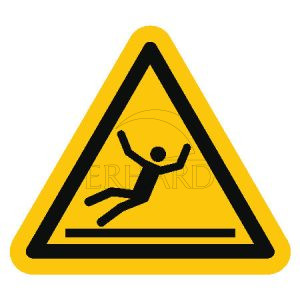 Pictogramme de danger surface glissante