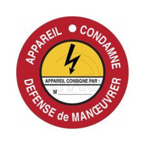 Appareil condamné défense de manoeuvrer "Forex"
