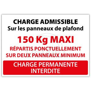 Vinyle A4 Charge Admissible