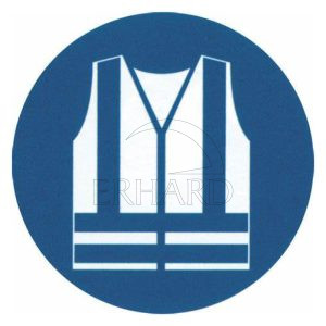 Pictogramme "Port de gilets Haute Visibilité"