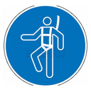 Pictogramme "Port du harnais obligatoire"